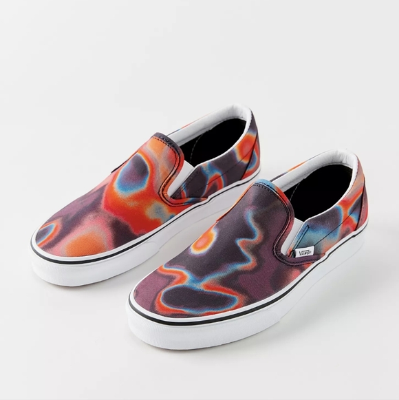 Vans Shoes - Dark Aura Classic Slip On Vans